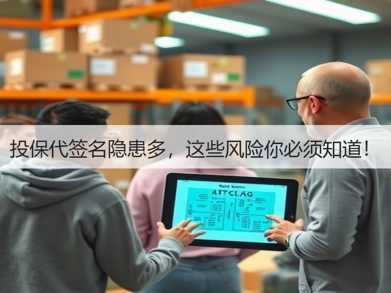 投保代签名隐患多，这些风险你必须知道！