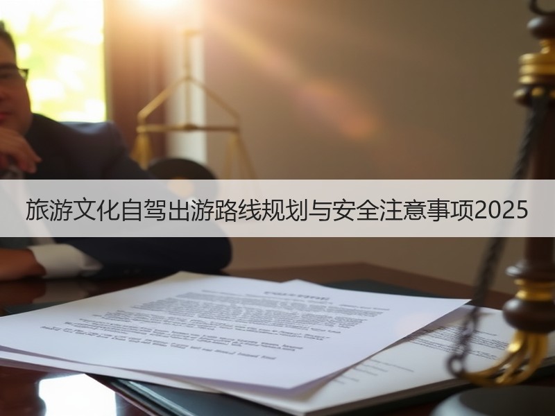 旅游文化自驾出游路线规划与安全注意事项2025
