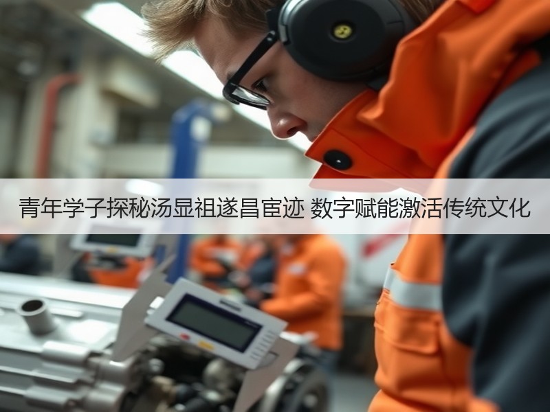 青年学子探秘汤显祖遂昌宦迹 数字赋能激活传统文化