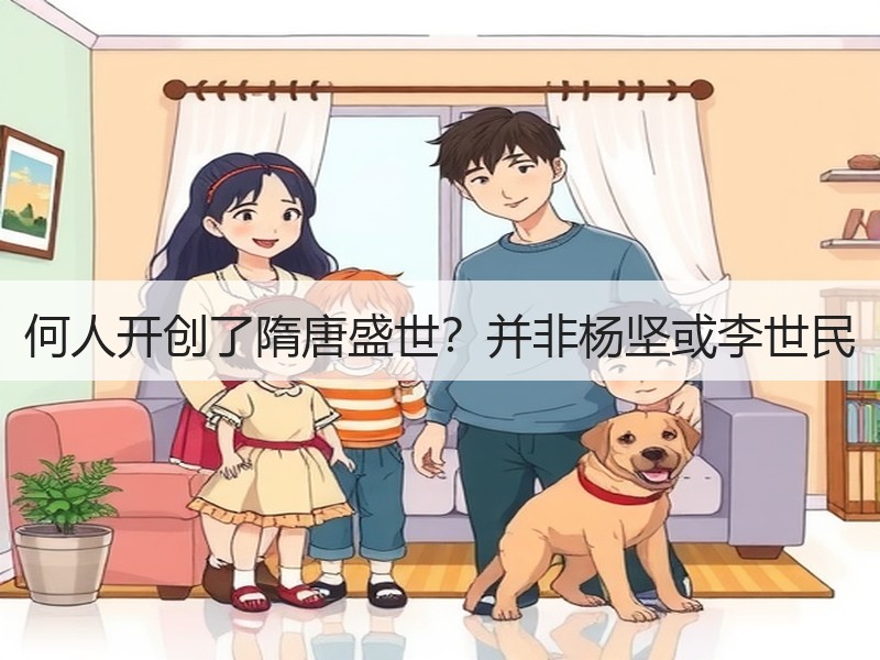 何人开创了隋唐盛世？并非杨坚或李世民
