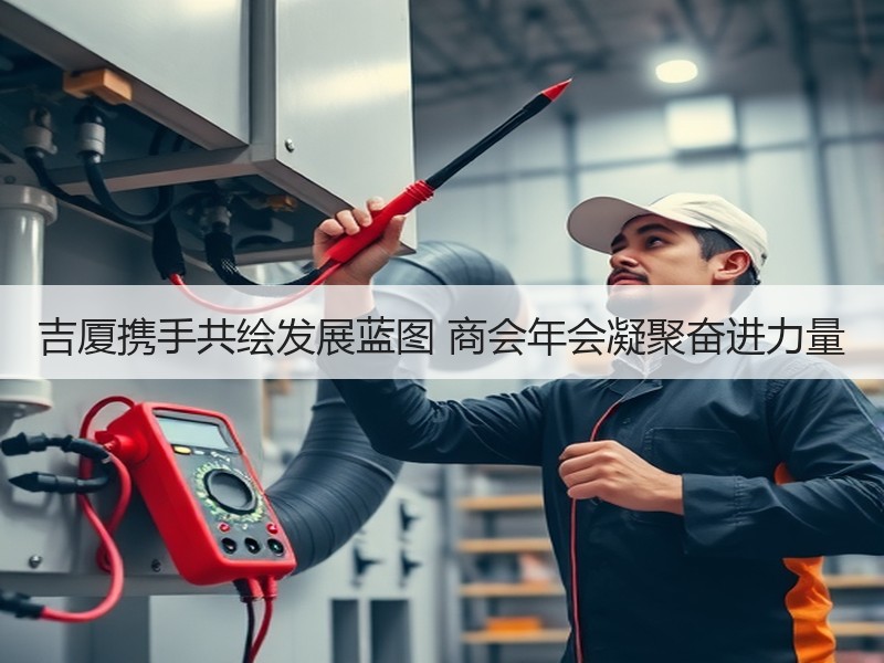 吉厦携手共绘发展蓝图 商会年会凝聚奋进力量