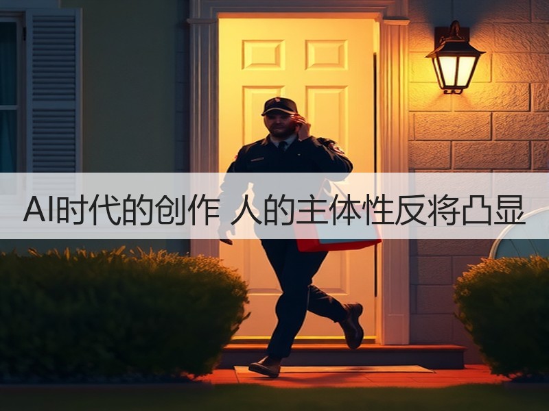 AI时代的创作 人的主体性反将凸显