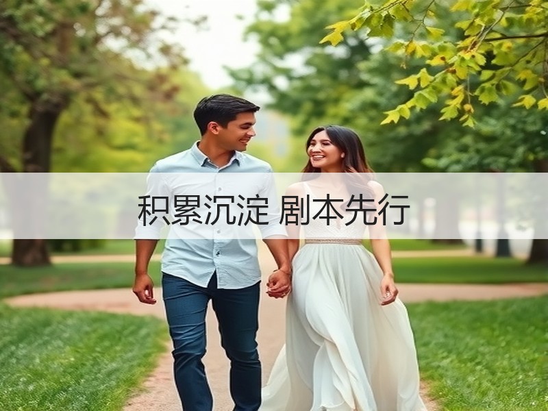 积累沉淀 剧本先行