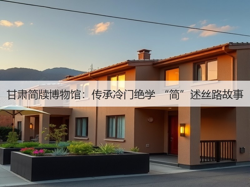 甘肃简牍博物馆：传承冷门绝学 “简”述丝路故事