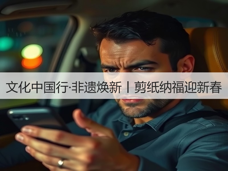 文化中国行·非遗焕新丨剪纸纳福迎新春