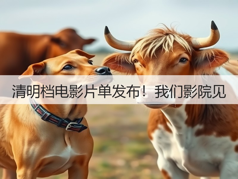 清明档电影片单发布！我们影院见