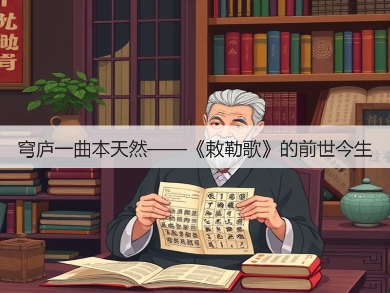 穹庐一曲本天然——《敕勒歌》的前世今生