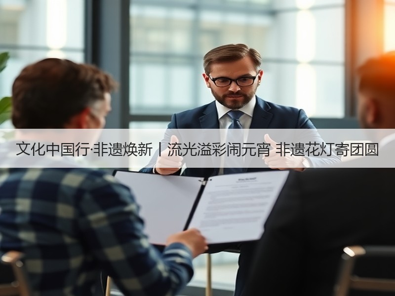文化中国行·非遗焕新丨流光溢彩闹元宵 非遗花灯寄团圆