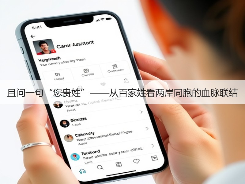 且问一句“您贵姓”——从百家姓看两岸同胞的血脉联结