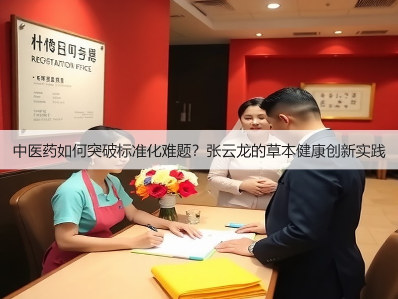 中医药如何突破标准化难题？张云龙的草本健康创新实践