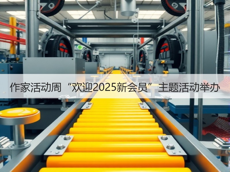 作家活动周“欢迎2025新会员”主题活动举办