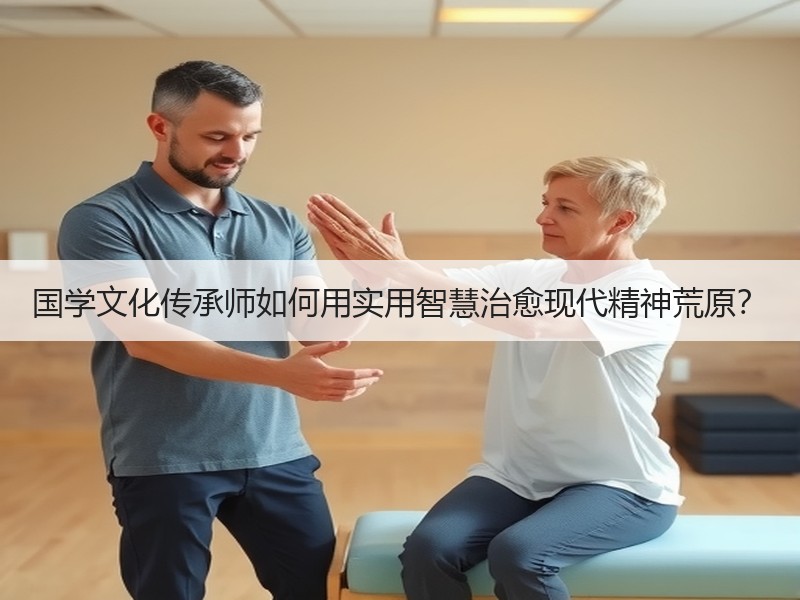 国学文化传承师如何用实用智慧治愈现代精神荒原？