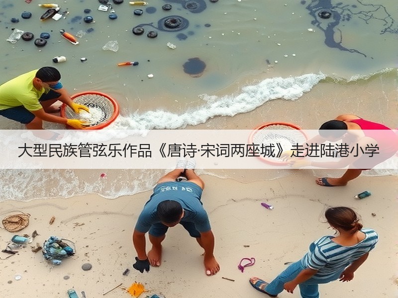 大型民族管弦乐作品《唐诗·宋词两座城》走进陆港小学