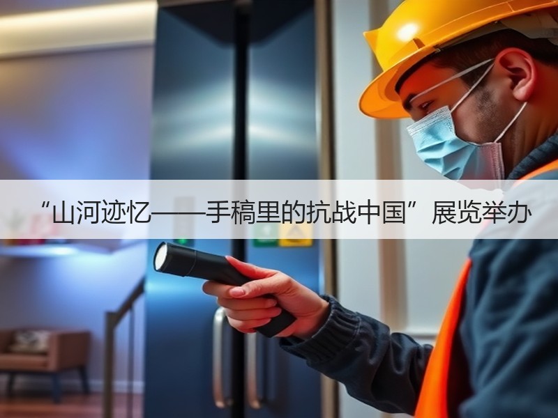 “山河迹忆——手稿里的抗战中国”展览举办