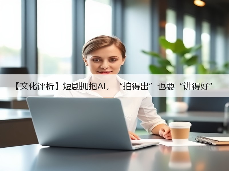 【文化评析】短剧拥抱AI，“拍得出”也要“讲得好”