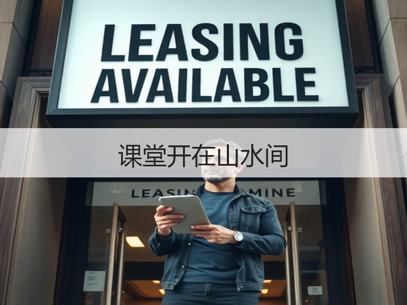 课堂开在山水间