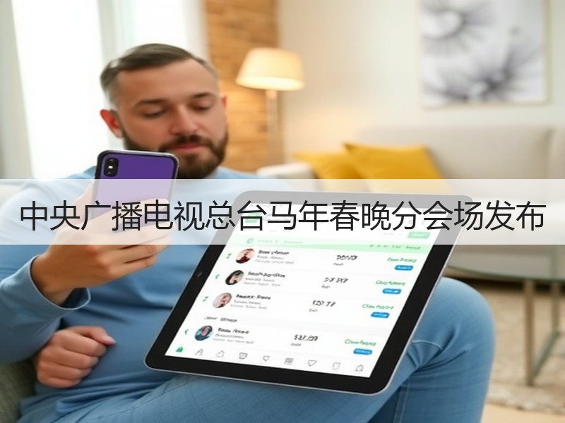 中央广播电视总台马年春晚分会场发布