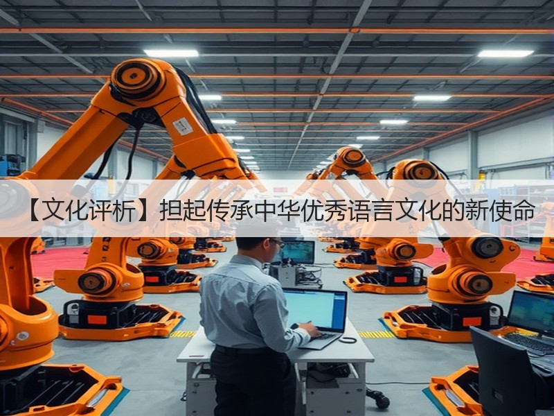 【文化评析】担起传承中华优秀语言文化的新使命