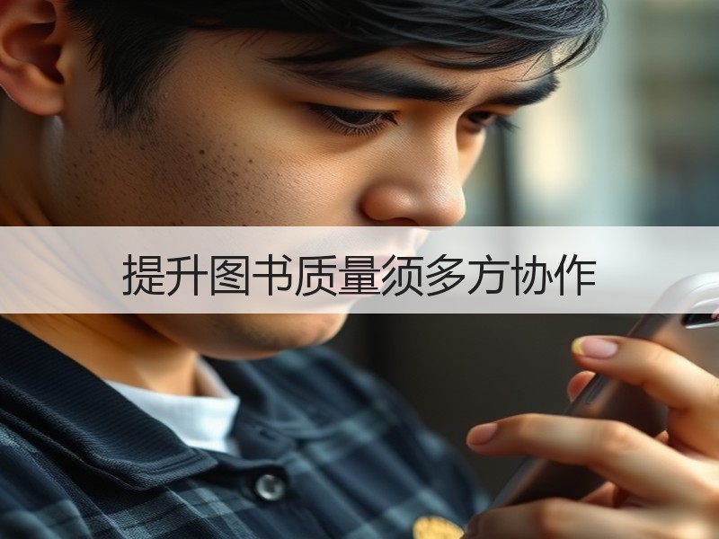 提升图书质量须多方协作