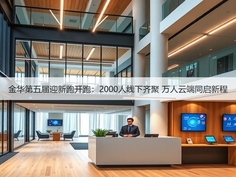 金华第五届迎新跑开跑：2000人线下齐聚 万人云端同启新程