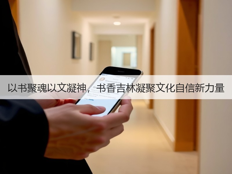 以书聚魂以文凝神，书香吉林凝聚文化自信新力量