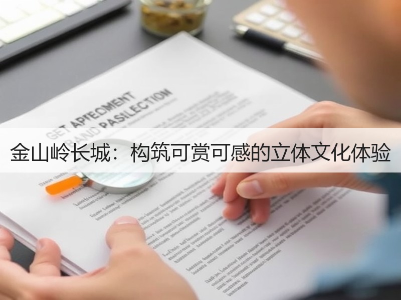 金山岭长城：构筑可赏可感的立体文化体验