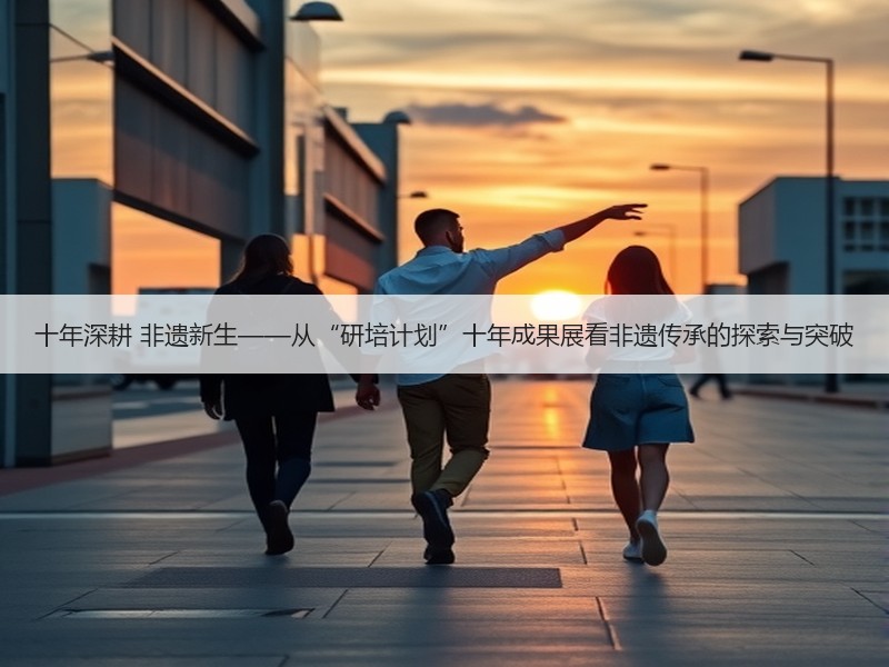十年深耕 非遗新生——从“研培计划”十年成果展看非遗传承的探索与突破