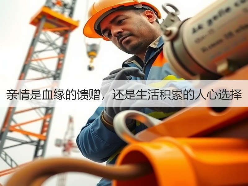 亲情是血缘的馈赠，还是生活积累的人心选择