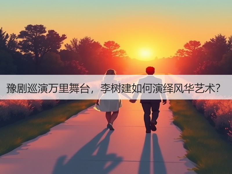 豫剧巡演万里舞台，李树建如何演绎风华艺术？