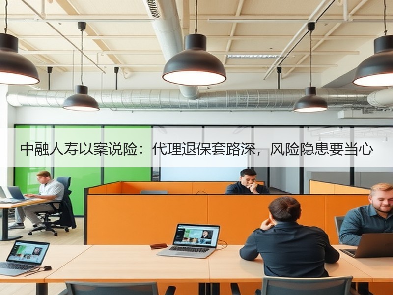 中融人寿以案说险：代理退保套路深，风险隐患要当心