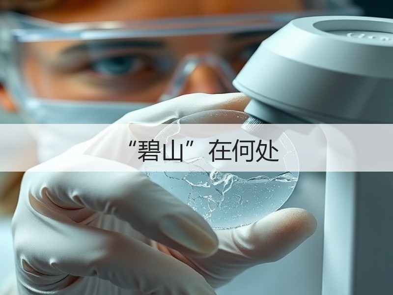 “碧山”在何处