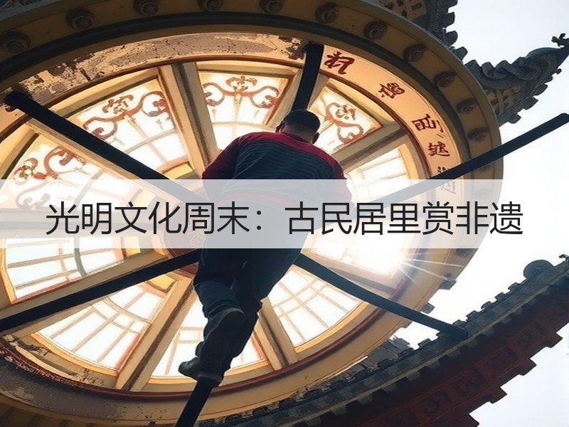 光明文化周末：古民居里赏非遗