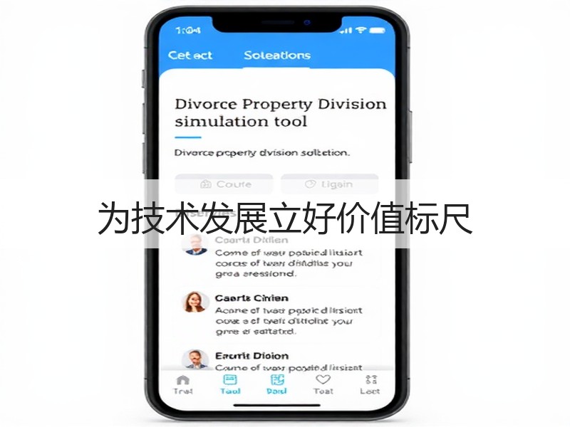 为技术发展立好价值标尺