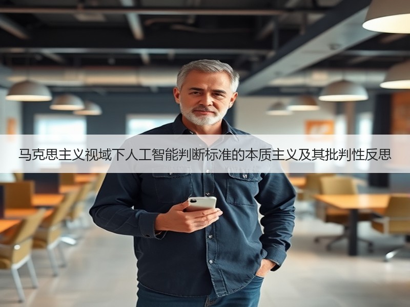 马克思主义视域下人工智能判断标准的本质主义及其批判性反思