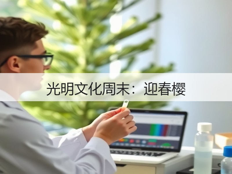 光明文化周末：迎春樱