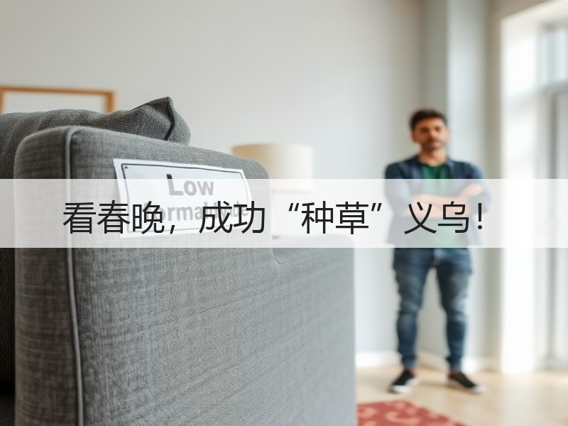 看春晚，成功“种草”义乌！