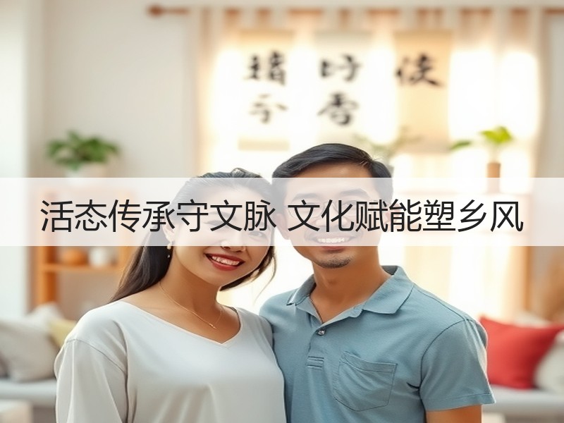 活态传承守文脉 文化赋能塑乡风