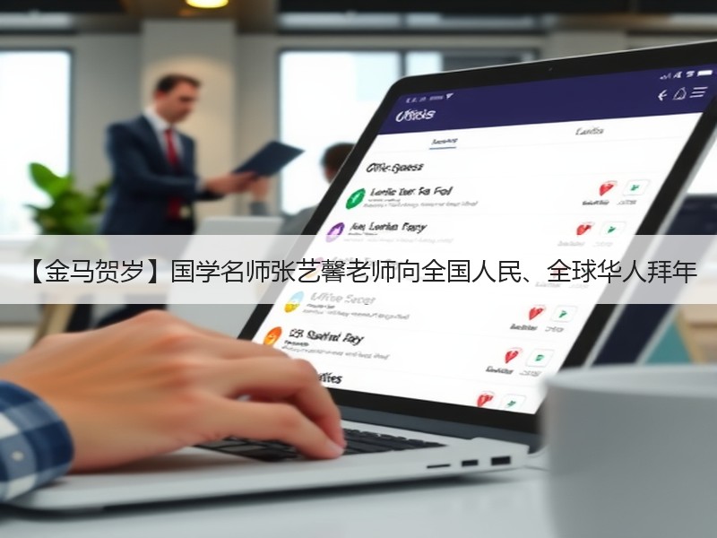 【金马贺岁】国学名师张艺馨老师向全国人民、全球华人拜年