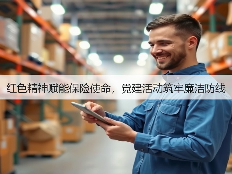 红色精神赋能保险使命，党建活动筑牢廉洁防线
