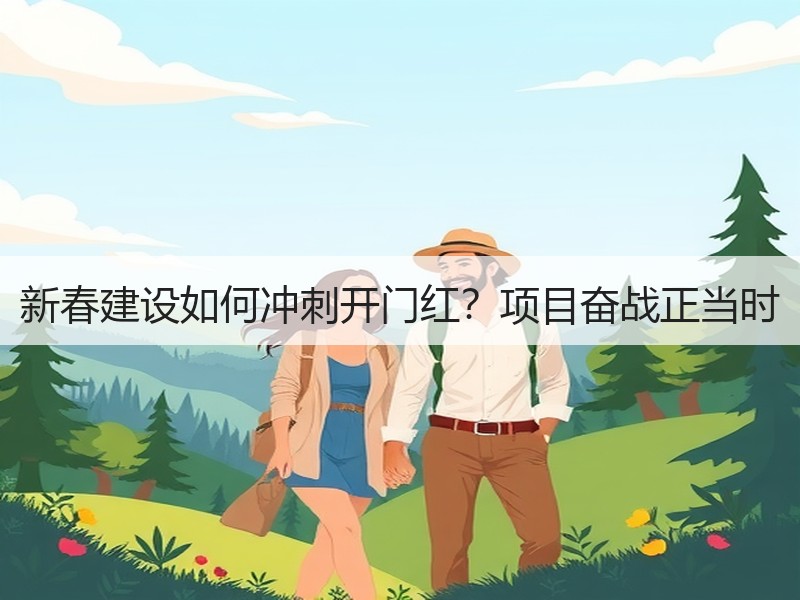 新春建设如何冲刺开门红？项目奋战正当时
