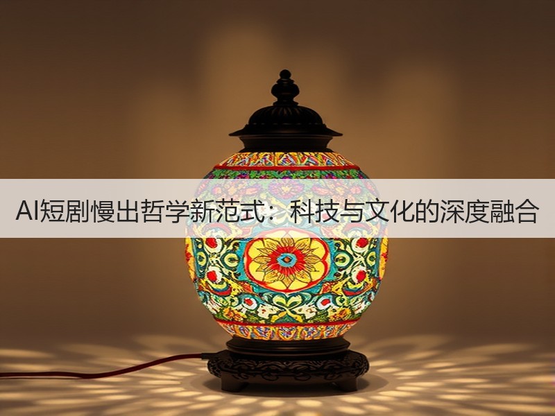 AI短剧慢出哲学新范式：科技与文化的深度融合