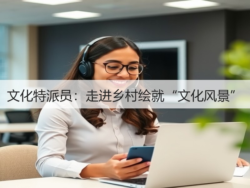 文化特派员：走进乡村绘就“文化风景”