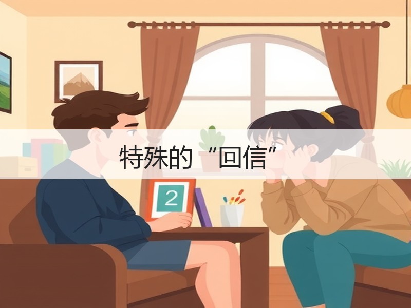 特殊的“回信”