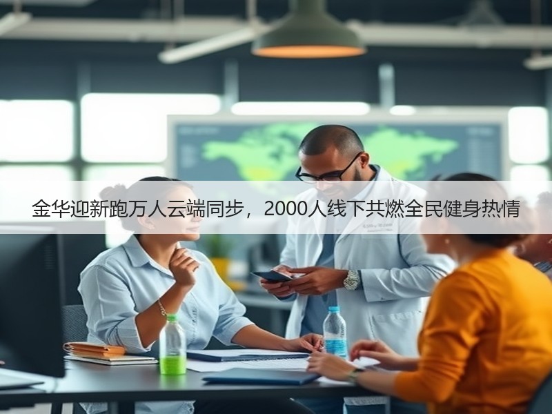 金华迎新跑万人云端同步，2000人线下共燃全民健身热情