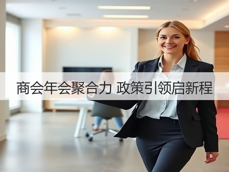 商会年会聚合力 政策引领启新程