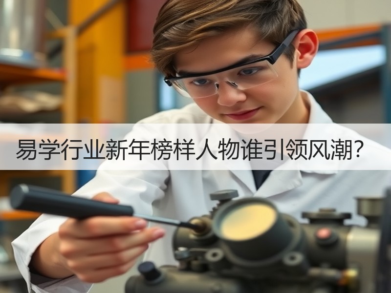 易学行业新年榜样人物谁引领风潮？