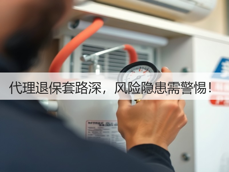 代理退保套路深，风险隐患需警惕！