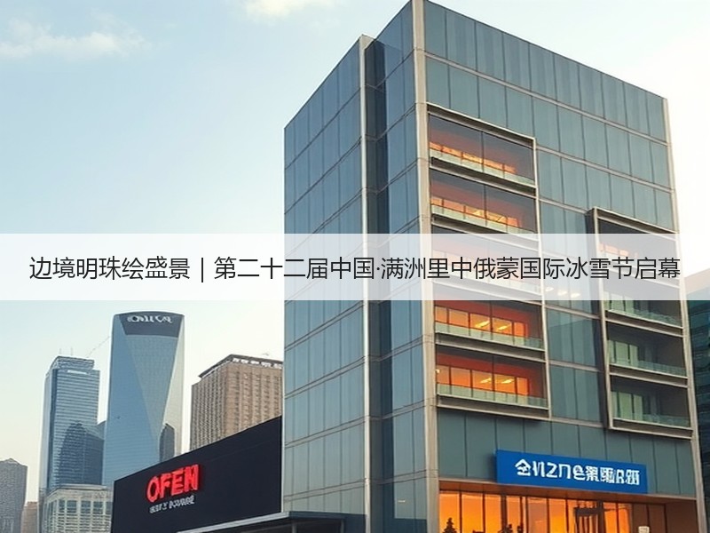 边境明珠绘盛景｜第二十二届中国·满洲里中俄蒙国际冰雪节启幕