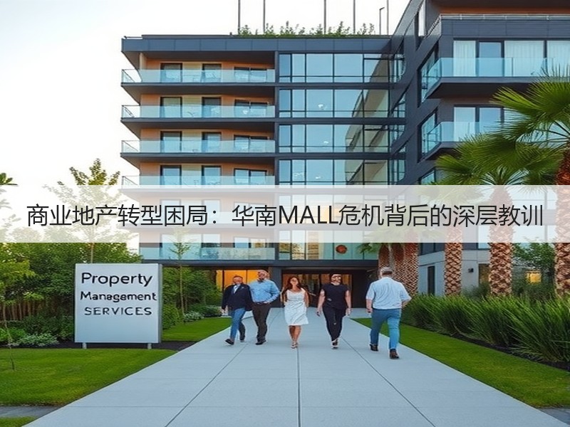 商业地产转型困局：华南MALL危机背后的深层教训
