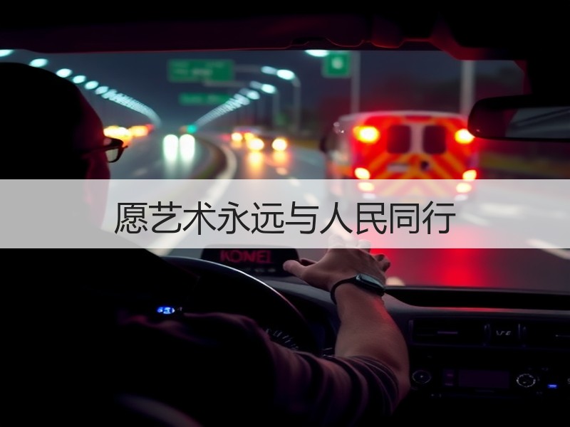 愿艺术永远与人民同行